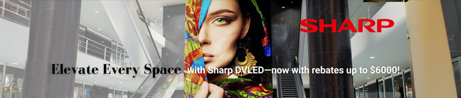 elevate every space with sharp dvled - now with rebates up to $6000!;