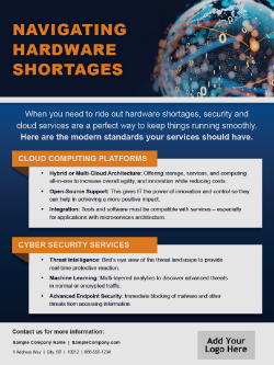 D&H - Template: Navigating Hardware Shortages