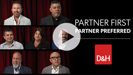 Video Still Frame with play icon for the The Difference Is Our People video by D&H